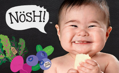 Nosh Branding, the baby and tot snack specialists